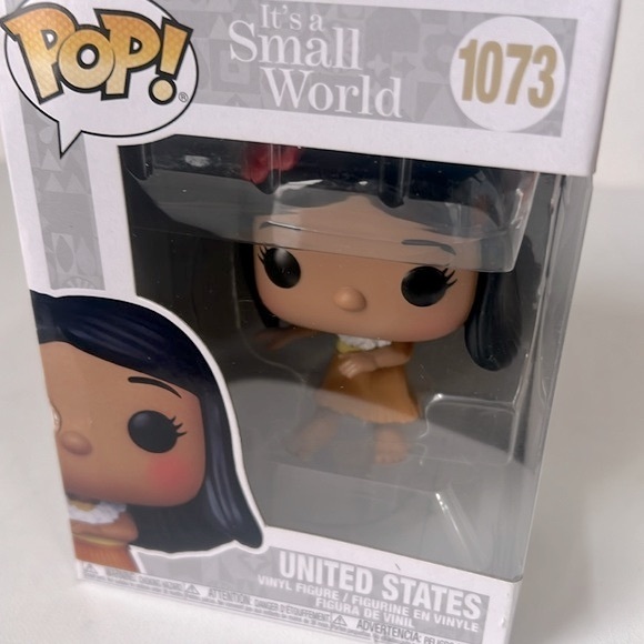 NWT Disney’s It’s a Small World Funko Pop! United States #1073 Vinyl Figure - Picture 7 of 7